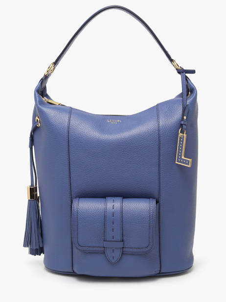 Schoudertas Premier Flirt Leder Lancel Blauw premier flirt A13789